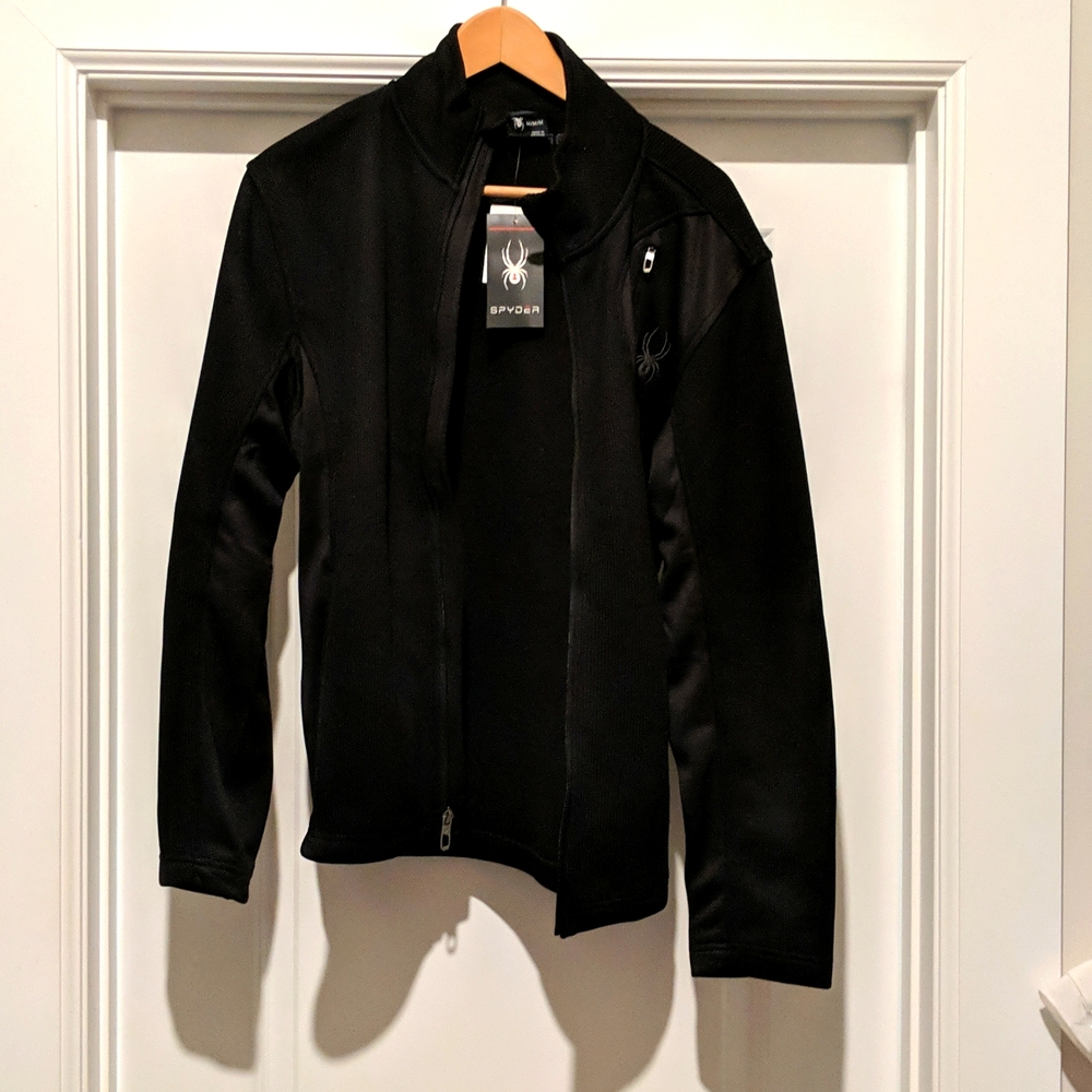 Spyder Black Jacket Medium